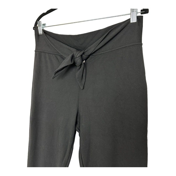 LPA Revolve XL 572 Stretch Tie Waist Leggings Black Pants X-Large - Picture 7 of 16